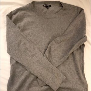 Gray J Crew Mercantile Sweater
